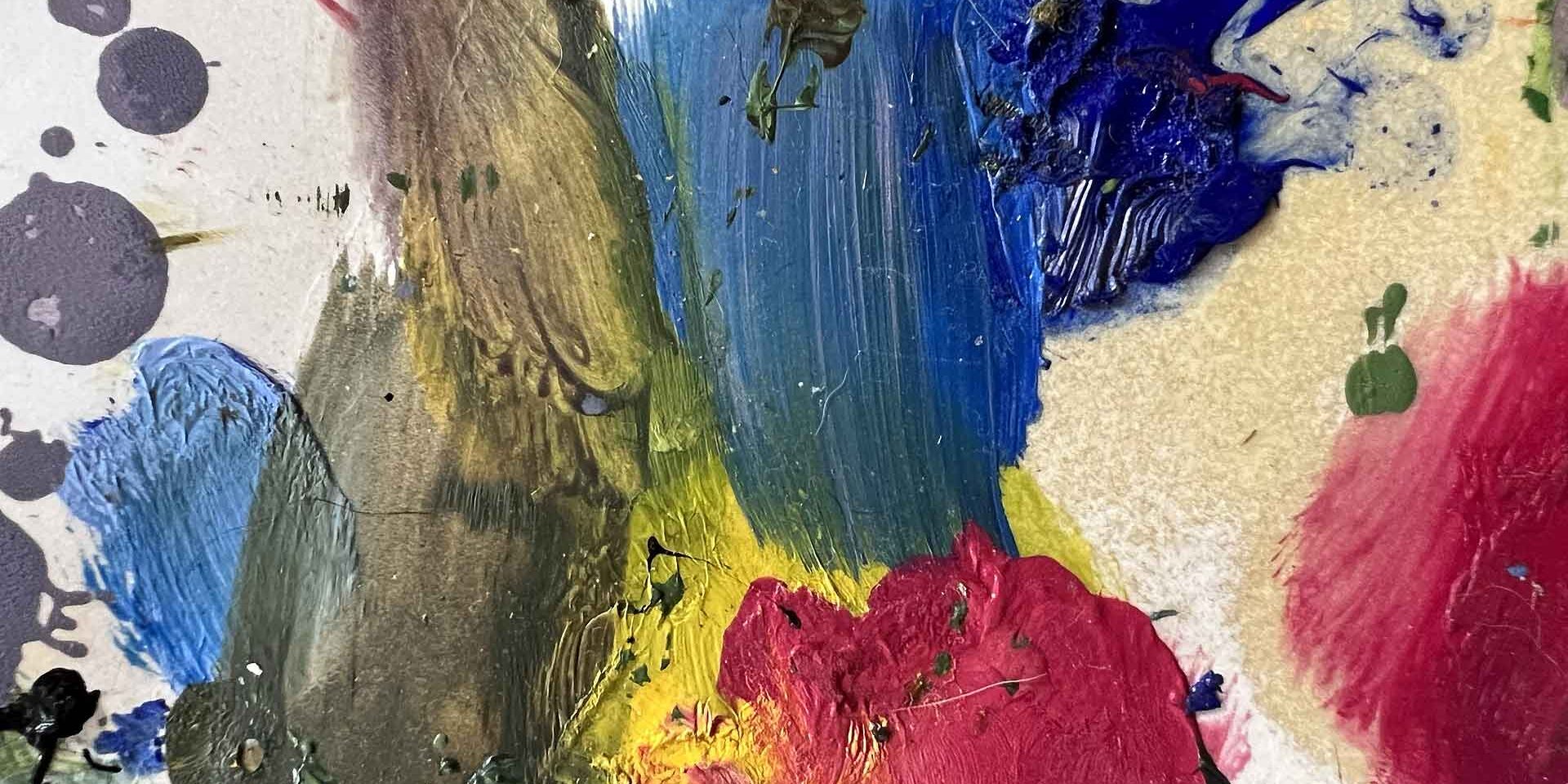 paint palette.